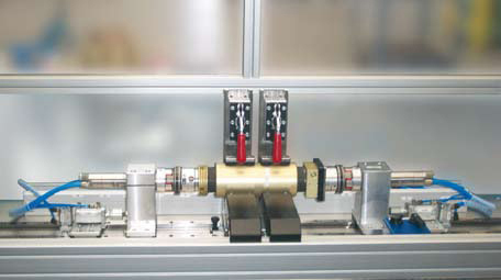Druckluftmotoren für Prüfvorrichtungen